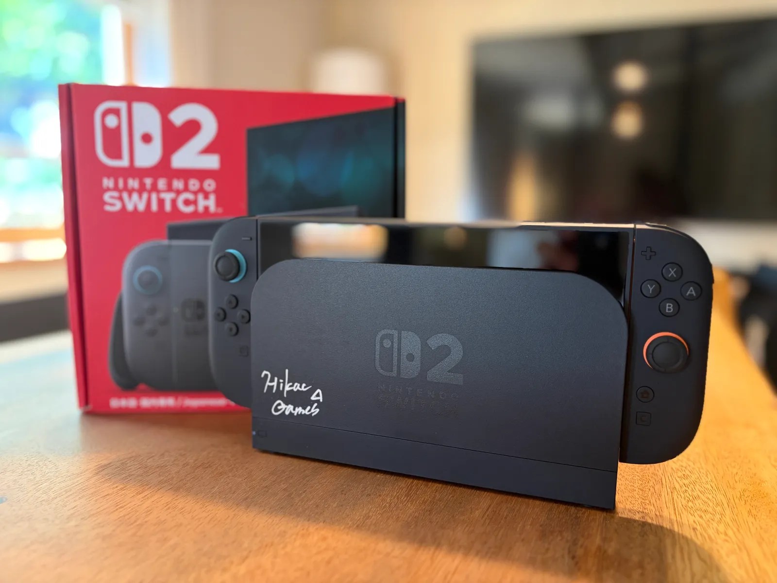 ヒカックゲームズさんサイン入りのNintendo Switch 2